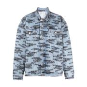 Vetements Denim Jackets Multicolor, Herr