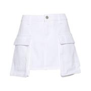 3X1 Short Skirts White, Dam