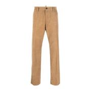 Dsquared2 Straight Trousers Brown, Herr