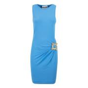 Moschino Midi Dresses Blue, Dam