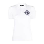 Ralph Lauren Polo Shirts White, Dam