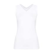 Peserico 71B TOP i Klassisk Stil White, Dam