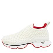 Christian Louboutin Pre-owned Pre-owned Tyg sneakers White, Herr