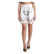 Dolce & Gabbana Short Shorts White, Dam