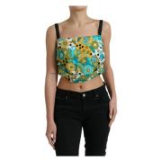 Dolce & Gabbana Sleeveless Tops Multicolor, Dam