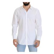 Dolce & Gabbana Formal Shirts White, Herr