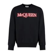 Alexander McQueen Sweatshirts Black, Herr