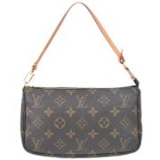 Louis Vuitton Vintage Pre-owned Canvas kuvertvskor Brown, Dam