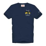 MC2 Saint Barth Stiliga T-shirts och Polos Blue, Herr