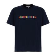 JW Anderson T-Shirts Blue, Herr