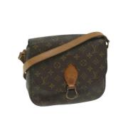 Louis Vuitton Vintage Pre-owned Canvas louis-vuitton-vskor Brown, Dam