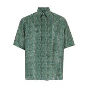 Fendi Short Sleeve Shirts Multicolor, Herr