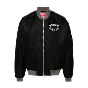 Kenzo Bomber Jackets Black, Herr