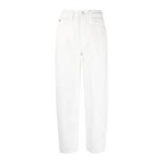 Tommy Hilfiger Straight Jeans White, Dam