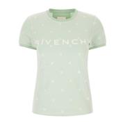 Givenchy Stilren T-shirt för vardagsbruk Green, Dam