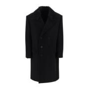 Lanvin Stilfull Jacka Kappa Black, Herr