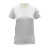 Moncler Snygga T-shirts och Polos White, Dam