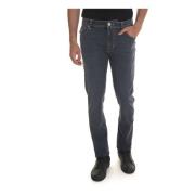Tramarossa Anpassningsbar Denim Jeans med Magnetisk Stängning Gray, He...