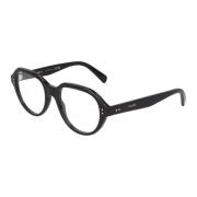 Celine Stiliga Acetatramglasögon Black, Unisex