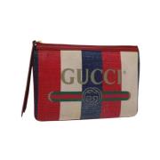 Gucci Vintage Pre-owned Bomull gucci-vskor Multicolor, Dam