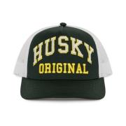 Husky Original Multicolor Logo Canvas Baseball Cap Multicolor, Herr