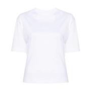 Calvin Klein Organisk Jersey Bakdetalj T-shirt White, Dam