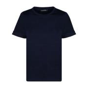 Max Mara Ruched T-Shirt Blue, Dam