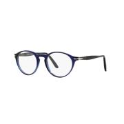 Persol Stiliga Glasögonbågar i Cobalto Färg Blue, Unisex