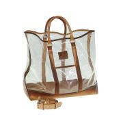 Louis Vuitton Vintage Pre-owned Vinyl louis-vuitton-vskor Beige, Dam