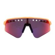 Oakley Sportiga solglasögon med BIO-Matter ram Orange, Unisex