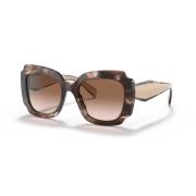 Prada Eleganta solglasögon med UV-skydd Brown, Dam