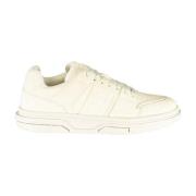 Tommy Hilfiger Vit Polyester Sneaker med Logodetalj White, Herr