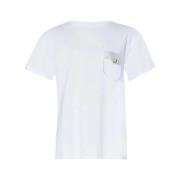 Liu Jo Casual T-shirt för män och kvinnor White, Dam
