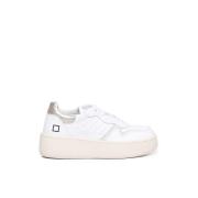 D.a.t.e. Snygga Sneakers White, Dam