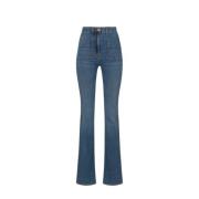 Elisabetta Franchi Boot-cut Jeans Blue, Dam