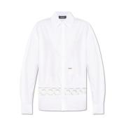 Dsquared2 Stiliga Skjortor för Män och Kvinnor White, Dam