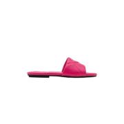 Emporio Armani Stiliga Ciabatta Skor för Män Pink, Dam