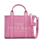 Marc Jacobs Rosa läder dragkedja-topp väska Pink, Dam