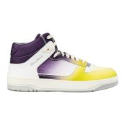 Santoni Italienska Lädersneakers Multicolor, Herr