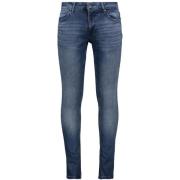 Pure Path Stonewashed Skinny Fit 5-Ficka Jeans Blue, Herr