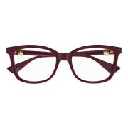 Cartier Burgundy Glasögon Ct0493O 003 Stil Red, Dam