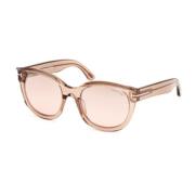 Tom Ford Stiliga Solglasögon för Modeentusiaster Brown, Unisex