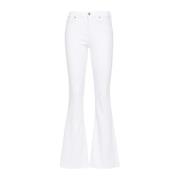 7 For All Mankind Vintage Soleil Vita Jeans White, Dam