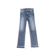 Jacob Cohën Slim Fit Bomulls Jeans Monocolor Blue, Dam