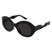 Balenciaga Svarta Solglasögon Ss23 Stilfull Modell Black, Dam