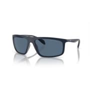 Emporio Armani Blue Matte Sunglasses EA 4212U Blue, Herr