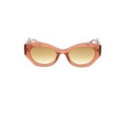 Gucci Stiliga solglasögon med unik design Pink, Unisex