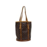 Louis Vuitton Vintage Pre-owned Canvas louis-vuitton-vskor Brown, Dam