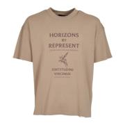 Represent Horizons T-shirt Kollektion Brown, Herr