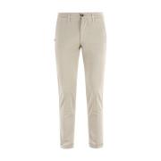 Re-Hash Kräm Slim Fit Byxor Beige, Herr